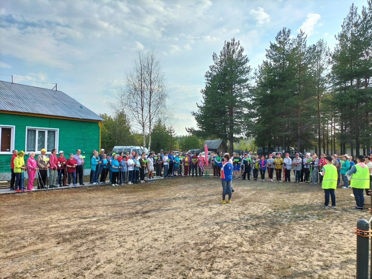 Скандинавская ходьба - один из видов испытаний ВФСК ГТО..